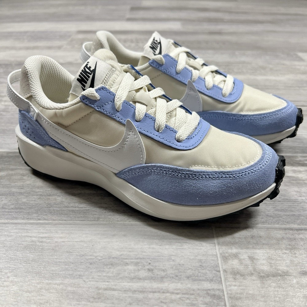 Nike Waffle Debut Soft Pearl/White Athletic Women's Shoe DH9523-007 Size 5.5 NIB